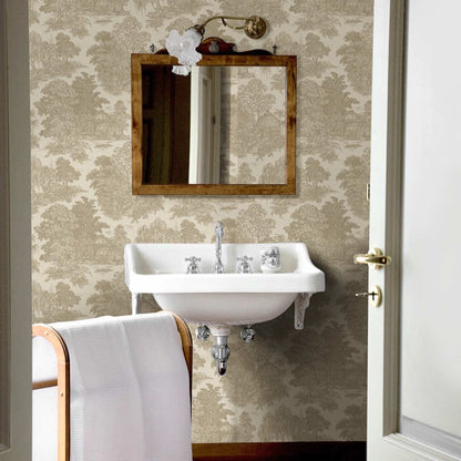 Blenheim Garden Vintage Wallpaper