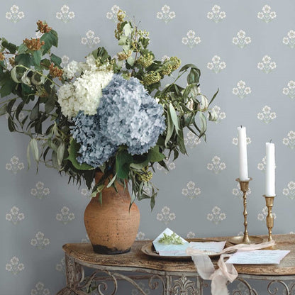 Isadora Floral Motif Wallpaper