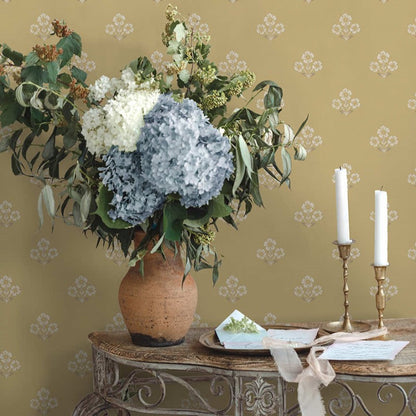 Isadora Floral Motif Wallpaper