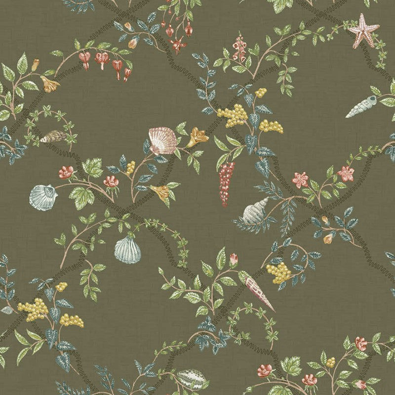 Marina Floral Blossom Wallpaper