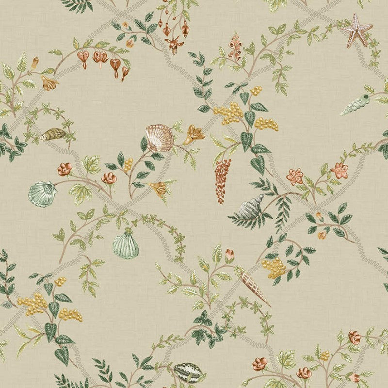 Marina Floral Blossom Wallpaper