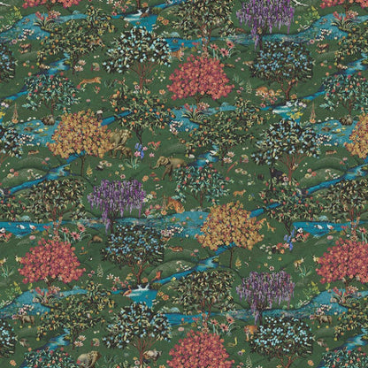 Cardamom Mountains Multi Mural Wallpaper