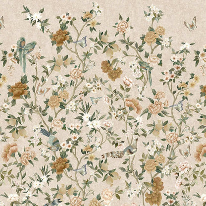 Imperial Gardens Floral Mural Wallpaper