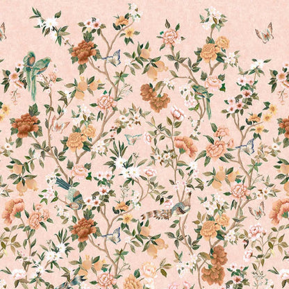 Imperial Gardens Floral Mural Wallpaper