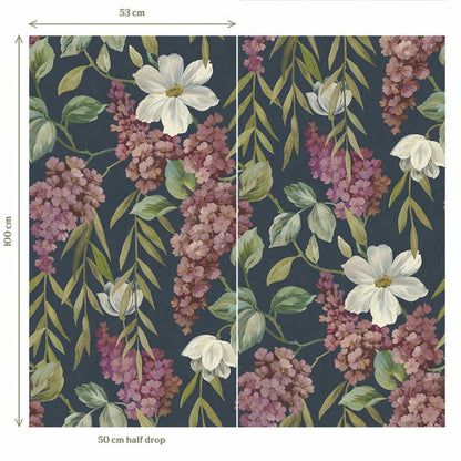 Buddleia Floral Wallpaper Mural