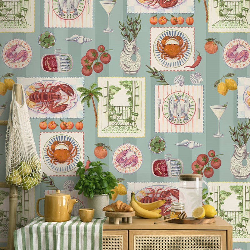 Al Fresco Wallpaper Mural