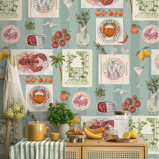 Al Fresco Wallpaper Mural
