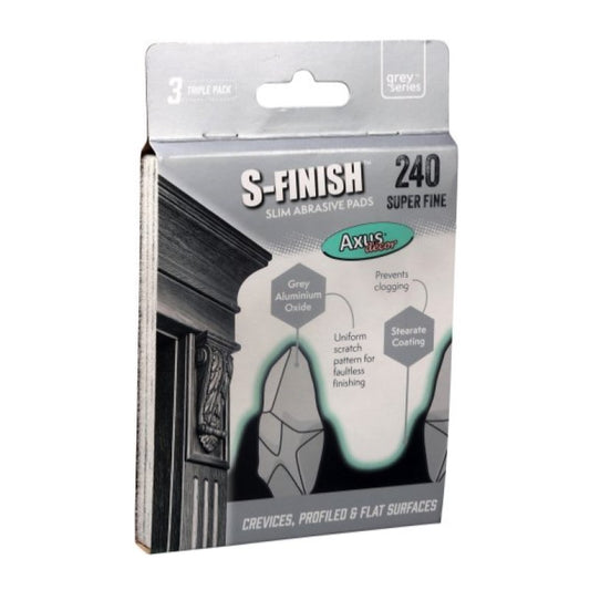Axus S-Finish Slim Abrasive Pads (Triple Pack)