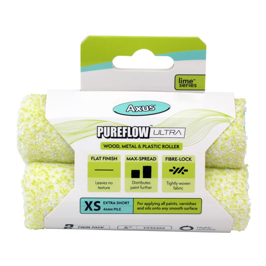 Axus Pureflow Ultra 5" Roller Sleeve (Twin Pack)