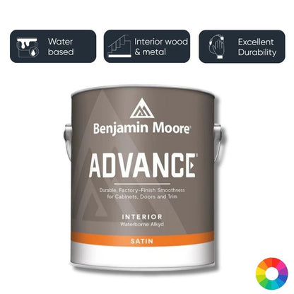 Benjamin Moore Advance Satin - Colour Match
