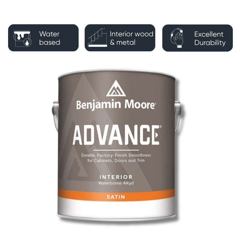 Benjamin Moore Advance Satin - Super White