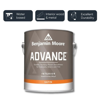 Benjamin Moore Advance Satin - Super White