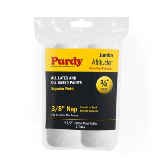 Purdy Altitude Jumbo Mini Roller Sleeves 3/8" Nap - 2 Pack