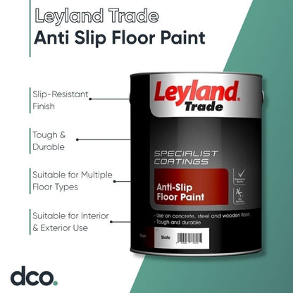Leyland Trade Anti Slip Floor Paint