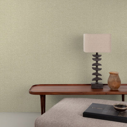 Antiga Herringbone Wallpaper