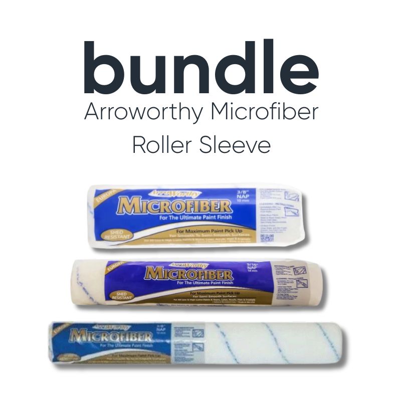Arroworthy Microfiber Roller Sleeve Bundle
