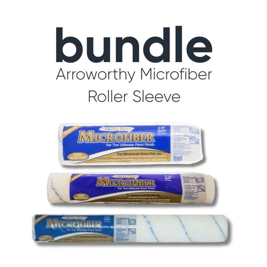 Arroworthy Microfiber Roller Sleeve Bundle