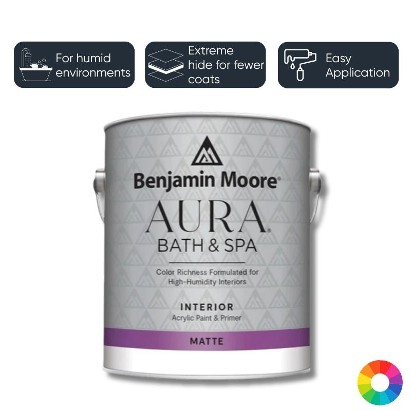 Benjamin Moore Aura Bath & Spa Matte - Colour Match