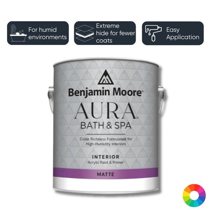 Benjamin Moore Aura Bath & Spa Matte - Colour Match