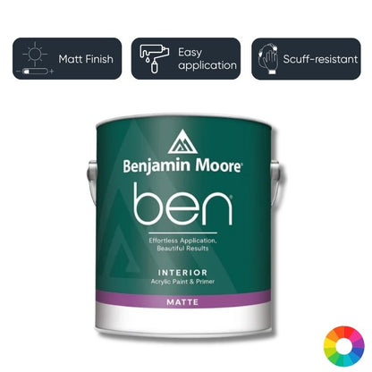 Benjamin Moore Ben Interior Matte - Colour Match