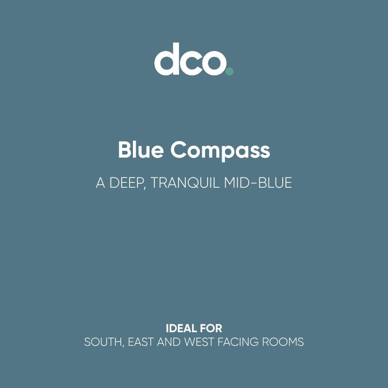 Dulux Vinyl Matt - Designer Colour Match Paint - Blue Compass 1L