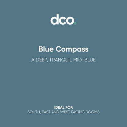 Dulux Vinyl Matt - Designer Colour Match Paint - Blue Compass 1L