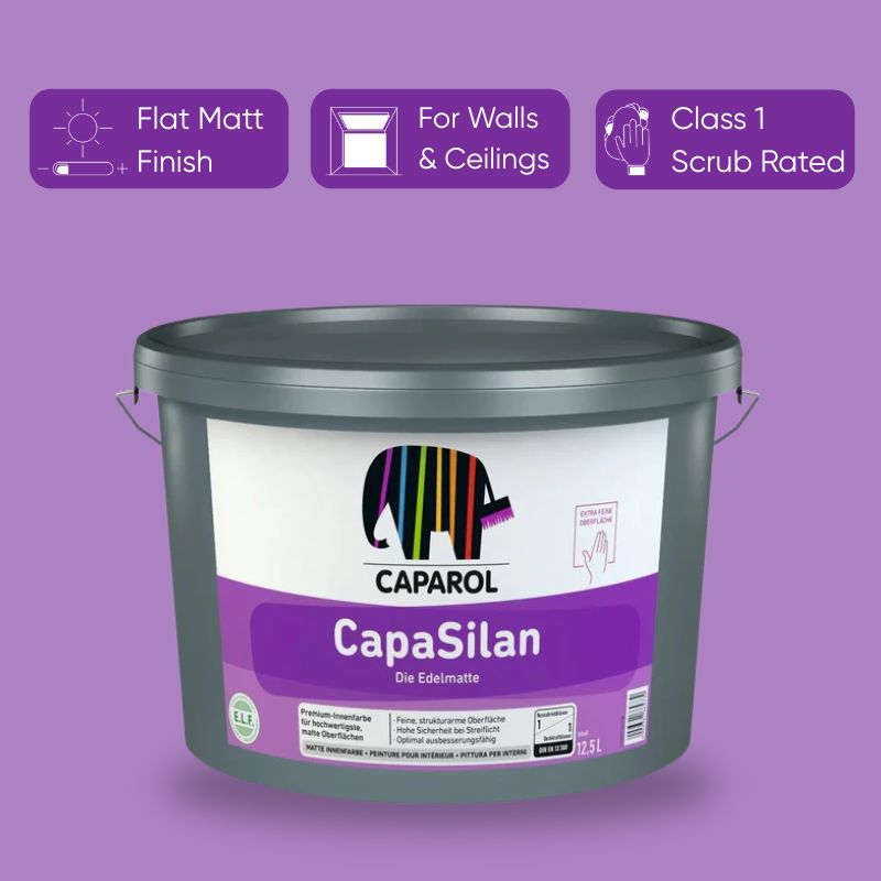 Caparol CapaSilan Scrubbable Ultra Flat Matt - White