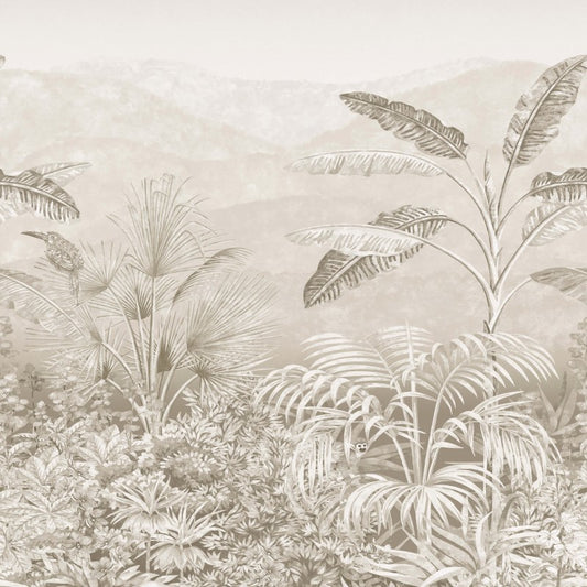 Little Greene Capricorn Wallpaper Sample - Portland Stone