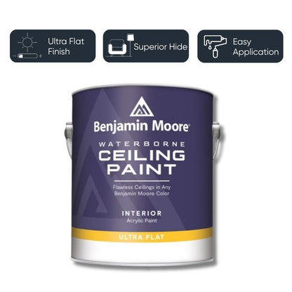 Benjamin Moore Ceiling Paint Ultra Flat - Super White