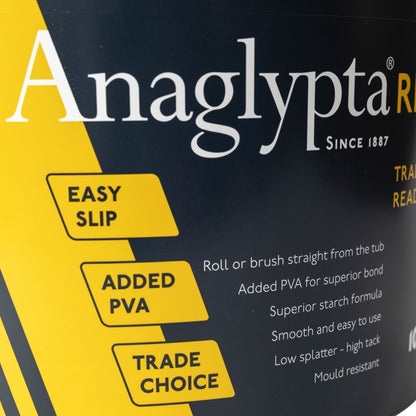 Anaglypta Ready Mixed Wallpaper Adhesive