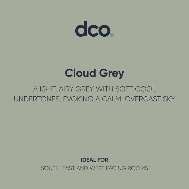 Crown Fastflow Quick Drying Satin - Designer Colour Match Paint - Cloud Grey 2.5L