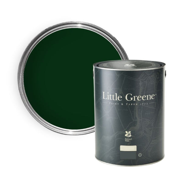 Little Greene Intelligent Matt Emulsion Oops Tin - Dark Brunswick Green 1L