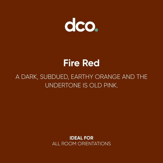 Johnstones Eggshell (Oil Based) - Designer Colour Match Paint - Fire Red 2.5L