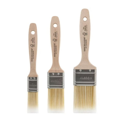 Wooster Gold Edge Varnish Paint Brush (3 Pack)