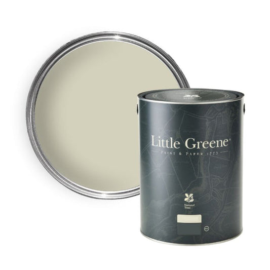 Little Greene Absolute Matt Emulsion Oops Tin - Green Stone - 1L
