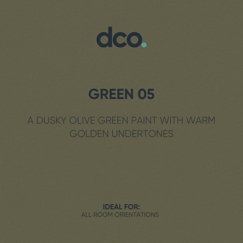 Dulux Trade Diamond Eggshell Paint - Designer Colour Match Paint - Green 05 2.5L