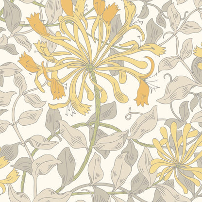 Hoopla Walls Honeysuckle Leaf Trail Wallpaper