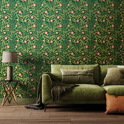 Hoopla Walls Rosehip Trail Wallpaper