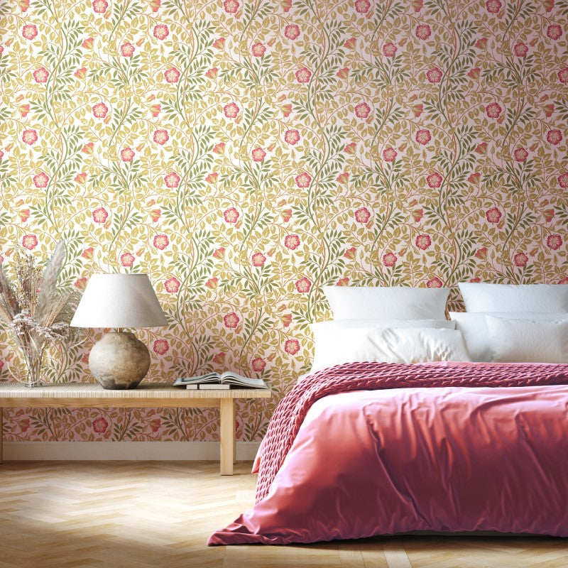 Hoopla Walls Rosehip Trail Wallpaper