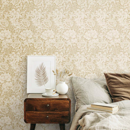 Hoopla Chrysanthemum Neutral Bedroom