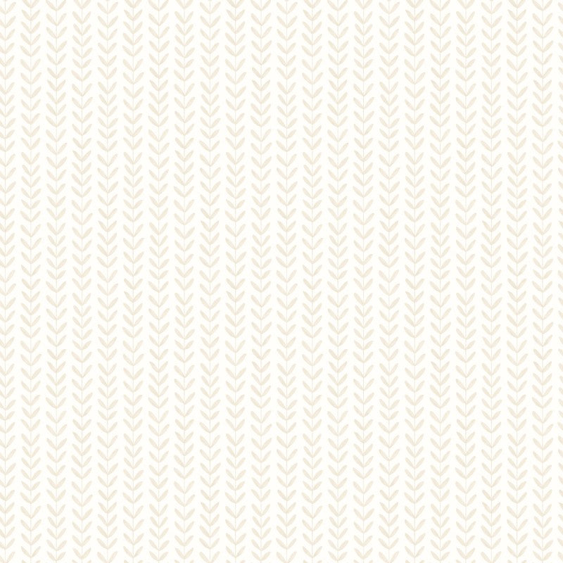 Hoopla Walls Ditsy Leaf Stripe Wallpaper