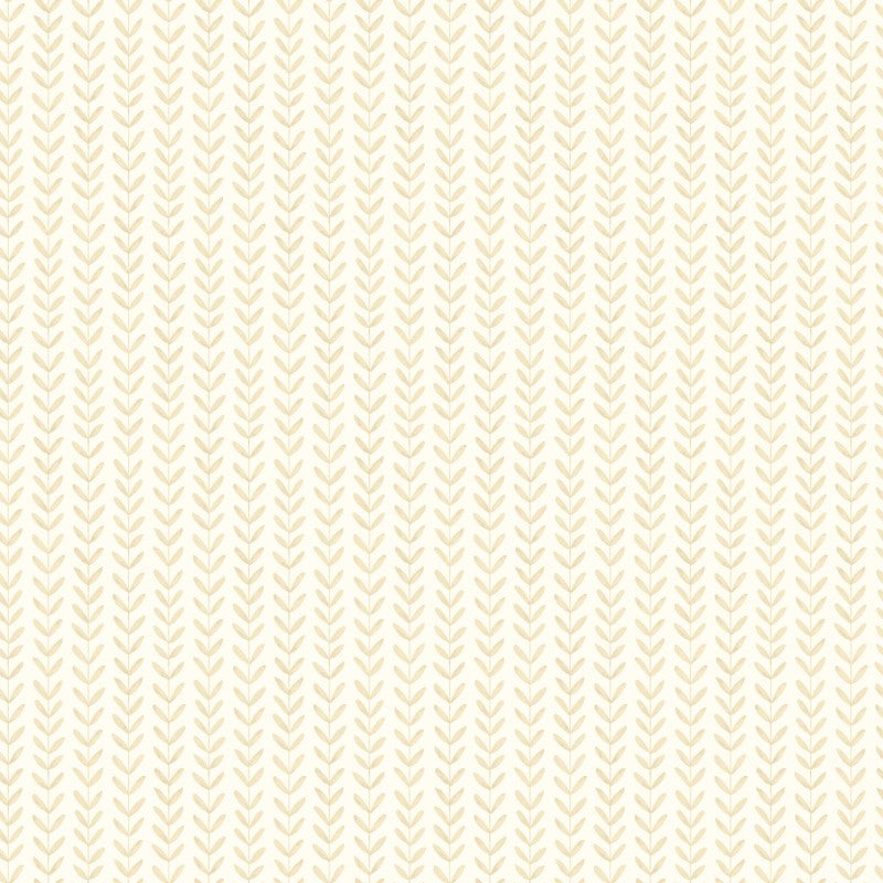 Hoopla Walls Ditsy Leaf Stripe Wallpaper