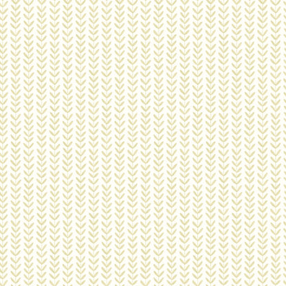 Hoopla Walls Ditsy Leaf Stripe Wallpaper