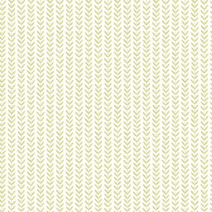 Hoopla Walls Ditsy Leaf Stripe Wallpaper