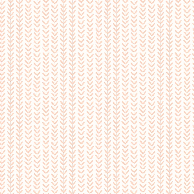 Hoopla Walls Ditsy Leaf Stripe Wallpaper