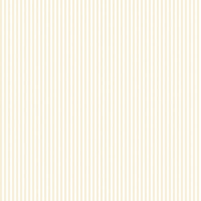 Hoopla Tiny Stripe Parchment Wallpaper