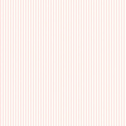 Hoopla Tiny Stripe Rose Wallpaper
