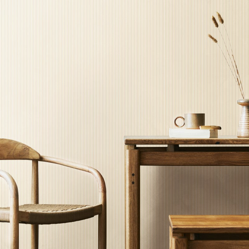 Hoopla Tiny Stripe Wallpaper 