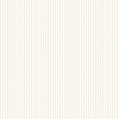 Hoopla Tiny Stripe Oat Wallpaper