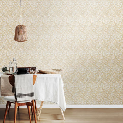 Hoopla Walls Damask Trail Wallpaper